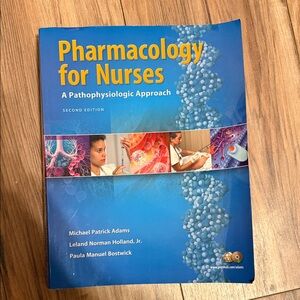 Pearson Pharmacology for Nurses Book - Blue Cover